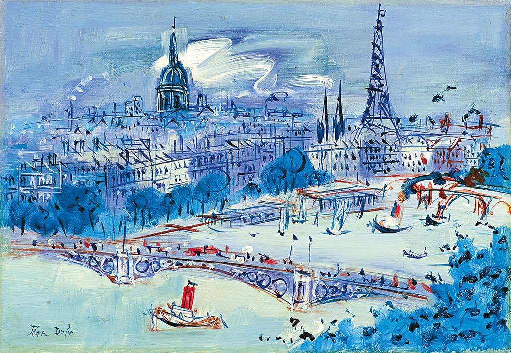 Agenda artistique... Jean-dufy-la-seine-au-pont-du-carrousel